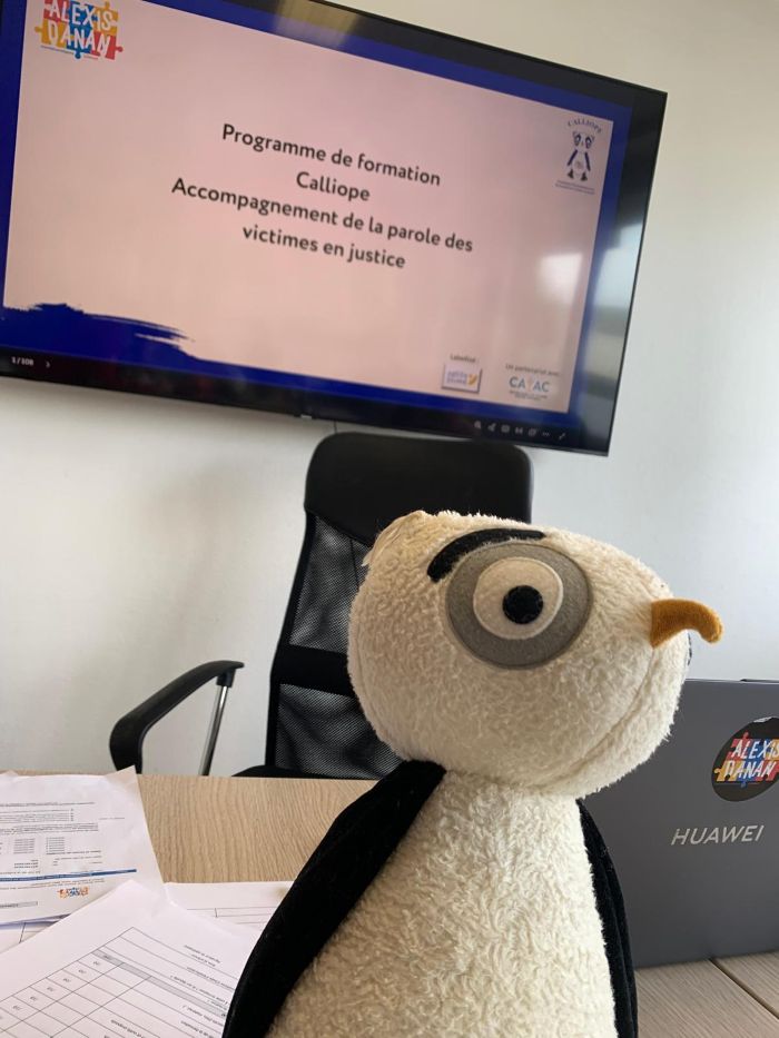 Lors d'une formation Calliope