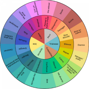Roue des émotions